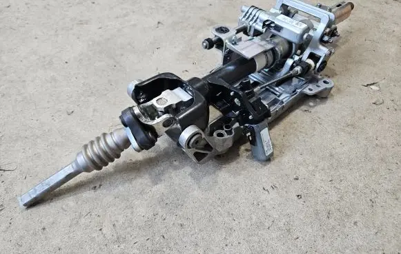 Steering wheel axle