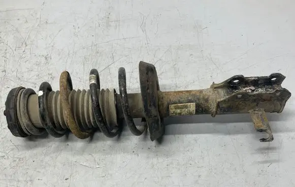 Front shock absorber with coil spring