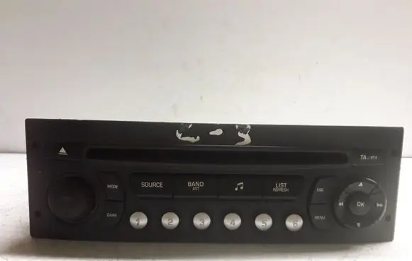 Citroen C3 Pluriel Radio/CD/DVD/GPS head unit 96639793XT00 A2C53220044