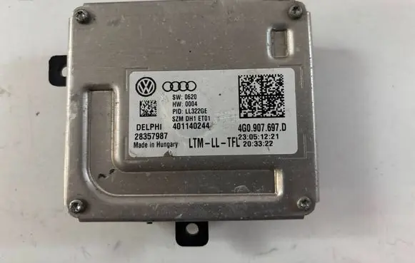 Audi Q3 8U Headlight ballast module Xenon 4G0907697D