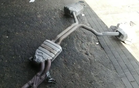 Audi A6 S6 C7 4G Muffler/silencer 
