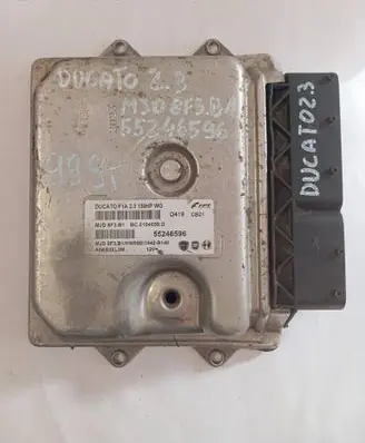 Fiat Ducato Engine ECU kit and lock set MJD8F3B1 55246596 BC0104059G