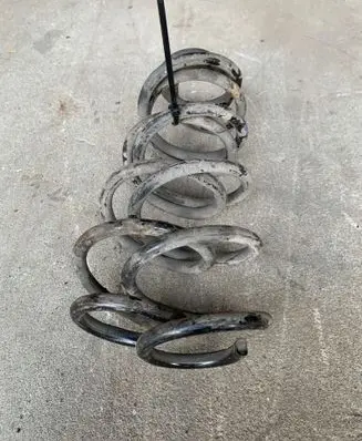 Rear coil spring