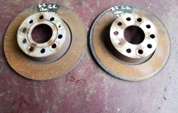 Audi A3 S3 8V Rear brake disc