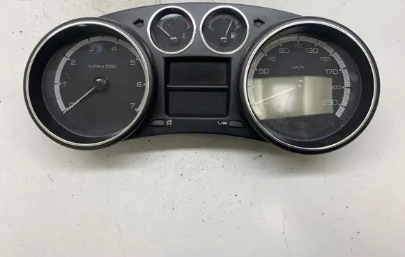 Peugeot 308 Speedometer (instrument cluster) 9665107380 503001550110