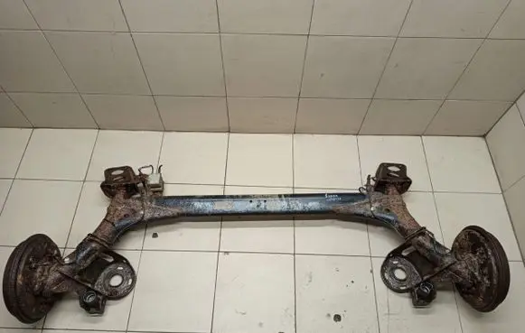 Rear axle beam