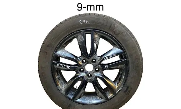 Hyundai Santa Fe R19 spare wheel