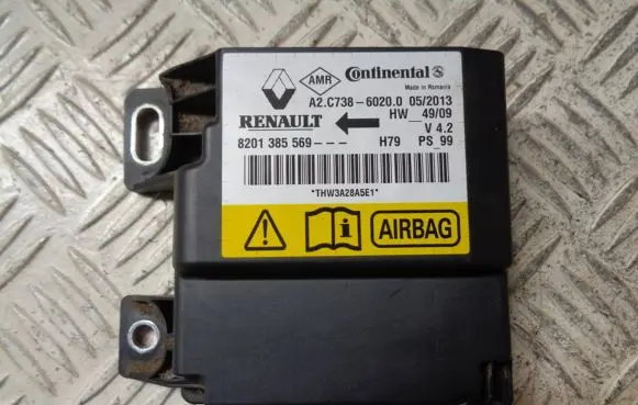 Dacia Duster Airbag control unit/module 8201385569