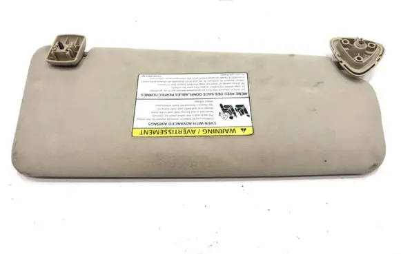 Jaguar XF Sun visor