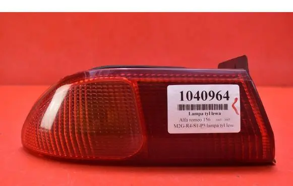 Alfa Romeo 156 Rear/tail lights 60620137