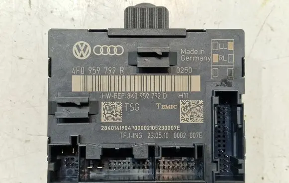 Audi A6 S6 C6 4F Door control unit/module 4F0959792R 8K0959792