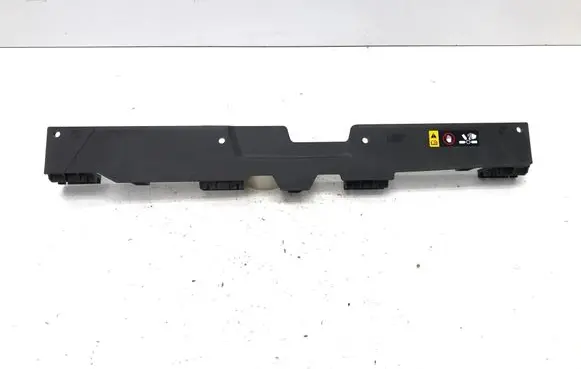 Engine bonnet/hood lock trim molding