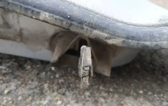 Rear door check strap stopper