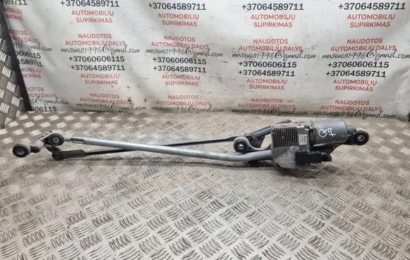 Audi Q7 4L Front wiper linkage and motor 4L1955119 4L1910113
