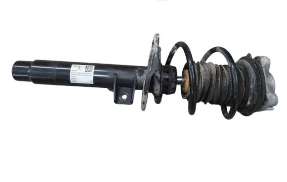 Front shock absorber with coil spring