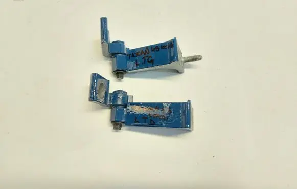 Porsche Taycan 9J1 Rear door upper hinge PORTAY CRO