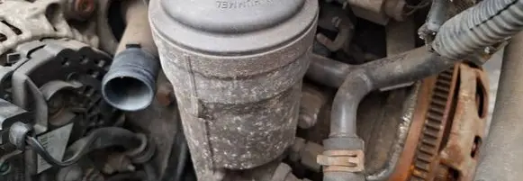 Volkswagen Polo IV 9N3 Oil filter cover 