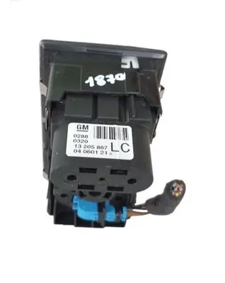 Opel Zafira B Light switch 13205867