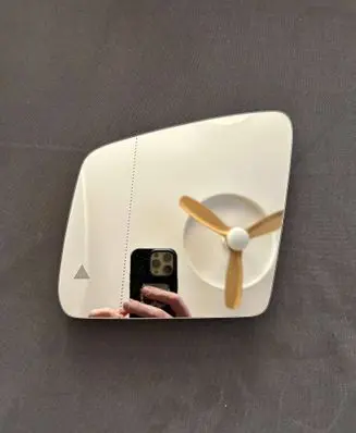 Mercedes-Benz GL X166 Wing mirror glass 