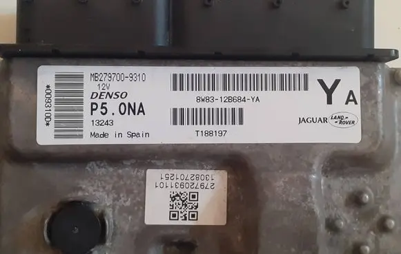 Jaguar XK - XKR Engine control unit/module ECU 8W8312B684YA MB2797009310 T188197