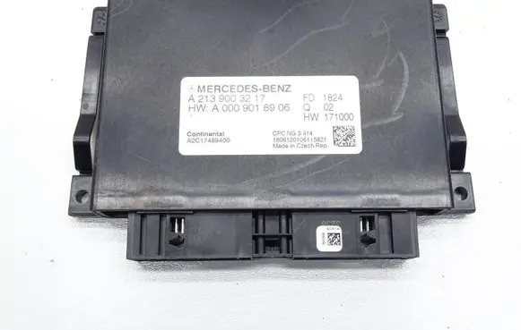 Mercedes-Benz C W205 Gearbox control unit/module A2139003217