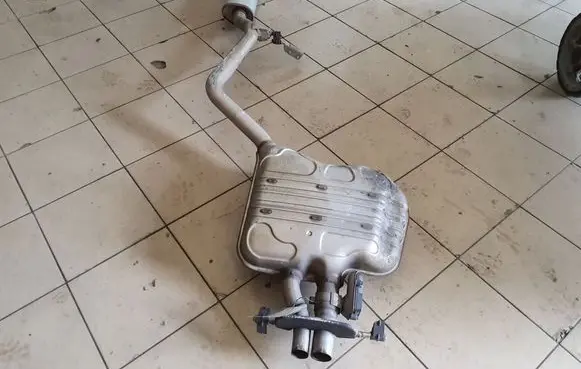Mercedes-Benz S W223 Muffler/silencer A2234916100