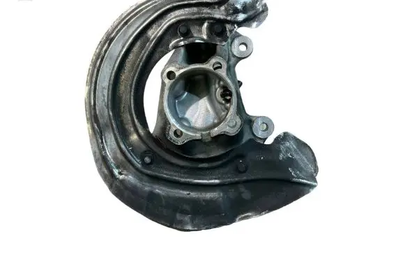 Front wheel hub spindle knuckle