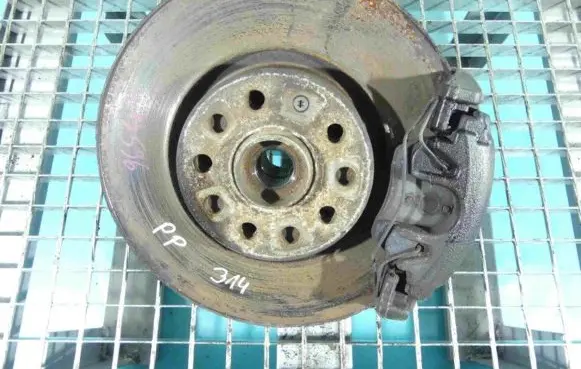 Skoda Superb B6 (3T) Front wheel hub spindle knuckle IMPRK1313596