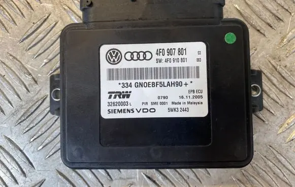 Audi A6 S6 C6 4F Hand brake control module 4F0907801 4F0910801 5WK32443