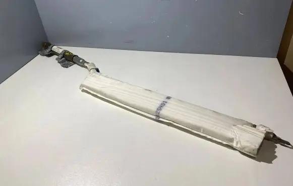 Front door airbag