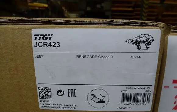 Jeep Renegade Steering wheel axle JCR423