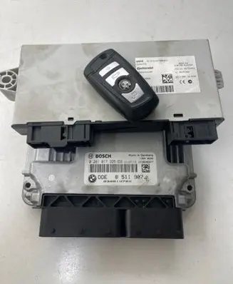 Engine ECU kit and lock set