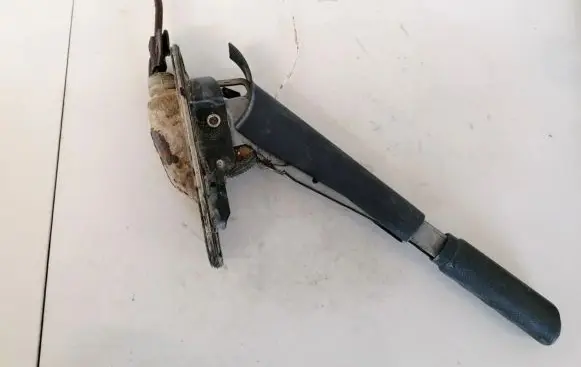 Renault Espace III Handbrake/parking brake lever assembly 198237075