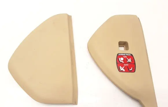 Dashboard side end trim