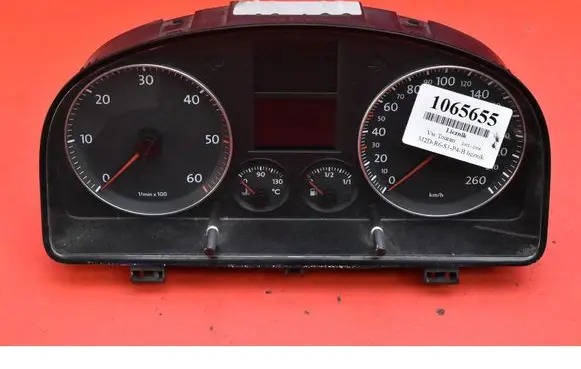 Volkswagen Touran I Speedometer (instrument cluster) 1T0920850C