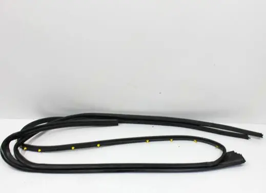 Rubber seal rear door