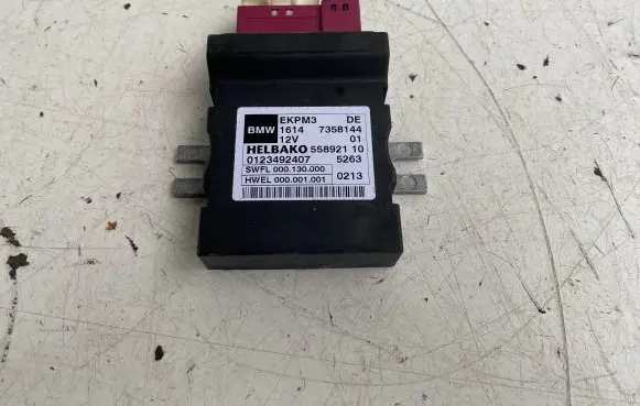 BMW 1 F20 F21 Fuel injection pump control unit/module 7358144 558921