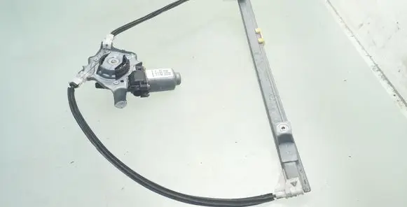 Renault Scenic I Front door window regulator with motor 400732T2