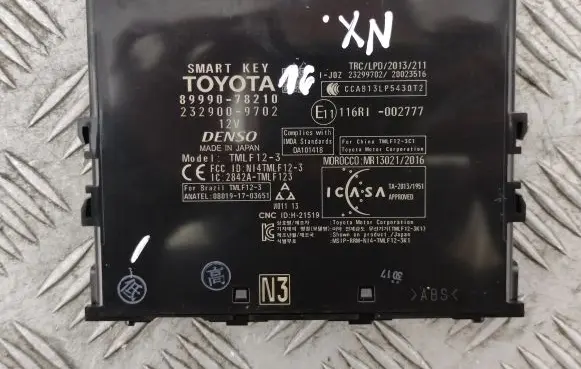 Lexus NX Keyless (KESSY) go control unit/module 8999078210 2329009702