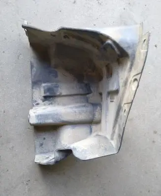 Hyundai Santa Fe Rear bumper underbody cover/under tray 866962W000