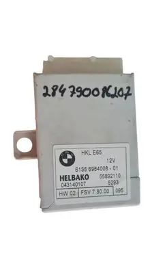 BMW 7 E65 E66 Tailgate/trunk control unit/module 61356964008