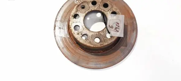 Skoda Octavia Mk2 (1Z) Rear brake disc neventiliuojamas