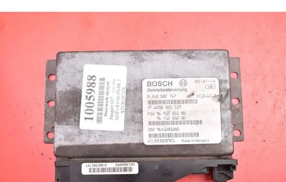 Peugeot 607 Gearbox control unit/module 9641281180