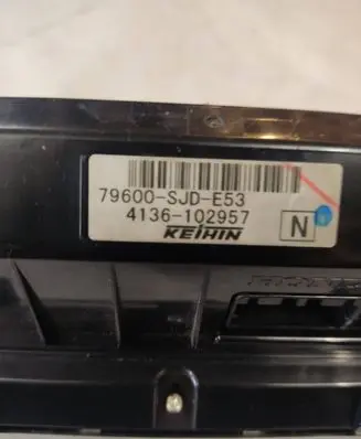 Honda FR-V Climate control unit 79600SJDE53