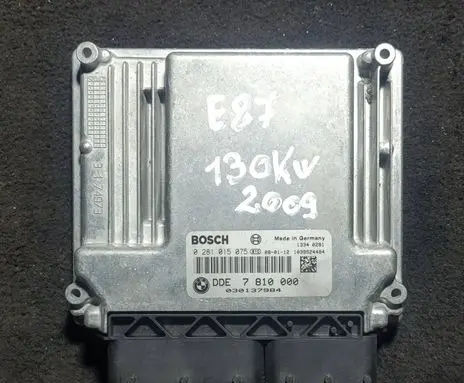 BMW 1 E81 E87 Engine control unit/module 0281015075 030137984 7810000