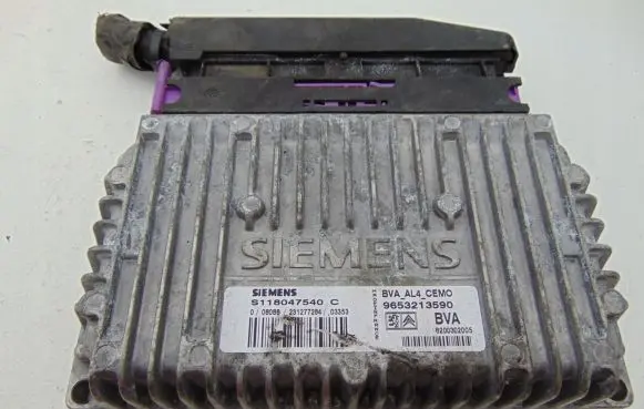 Peugeot 807 Gearbox control unit/module 9653213590 S118047540C