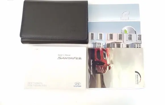 Hyundai Santa Fe Owners service history hand book 
