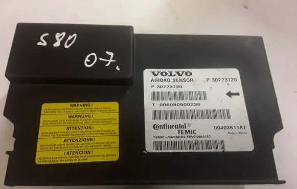 Volvo S80 Airbag control unit/module P30773720 00403611A7