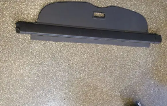 Parcel shelf load cover