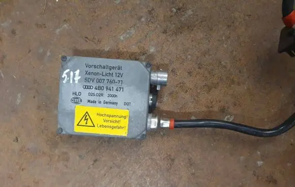 Audi A6 S6 C6 4F Headlight ballast module Xenon 5DV00776071 4B0941471
